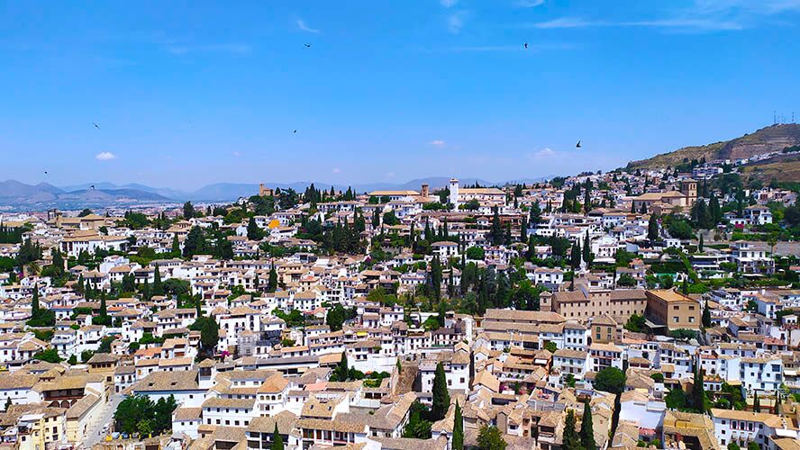 Vistas Albaicín de Granada