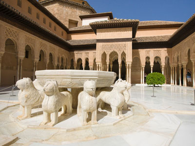 Patio de los Leones, Alhambra de Granada