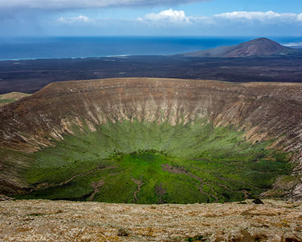 caldera blanca lanzarote