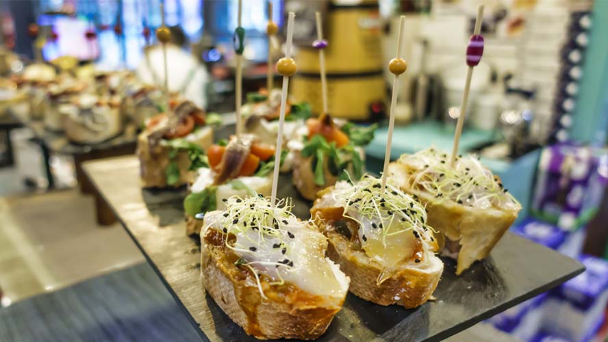 Pintxos en Bilbao