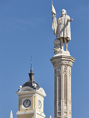 Estatua de Colón en Madrid