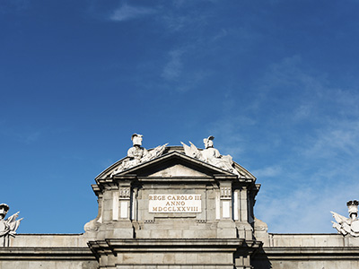 Detalle Puerta de Alcalá