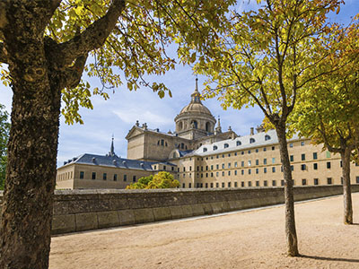 Vistas de la basílica del Escorial