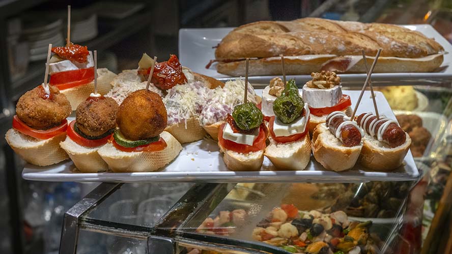 Bar de pintxos en La Latina