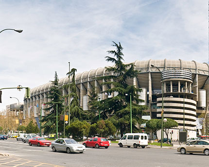 Estadio Santiago Bernabéu, el prestigioso coliseo blanco