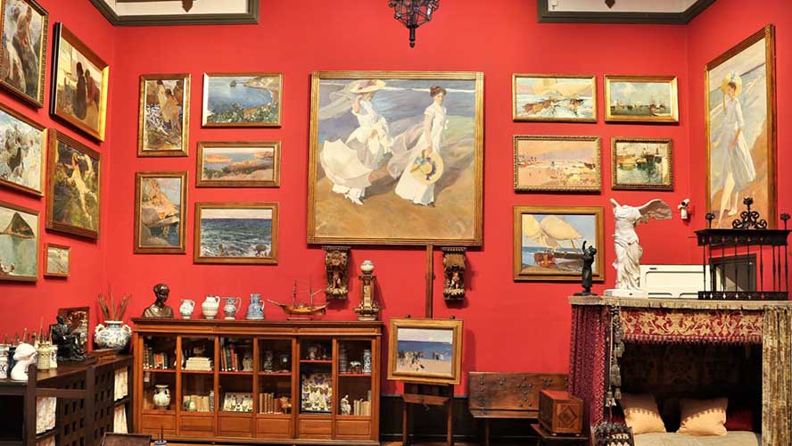 Sala principal del Museo Sorolla