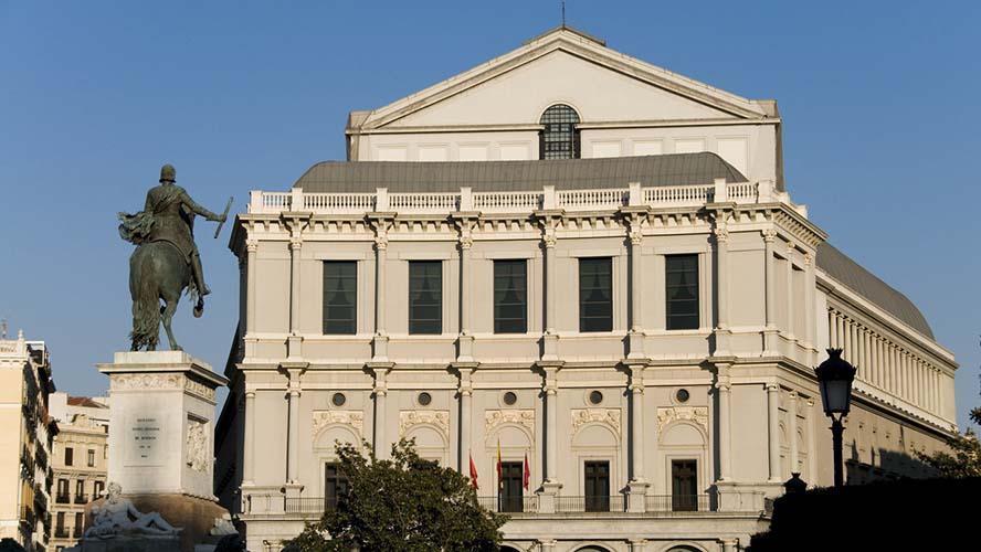 Teatro Real en la Plaza de Oriente