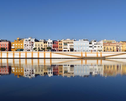 El barrio de Triana, la otra orilla del Guadalquivir