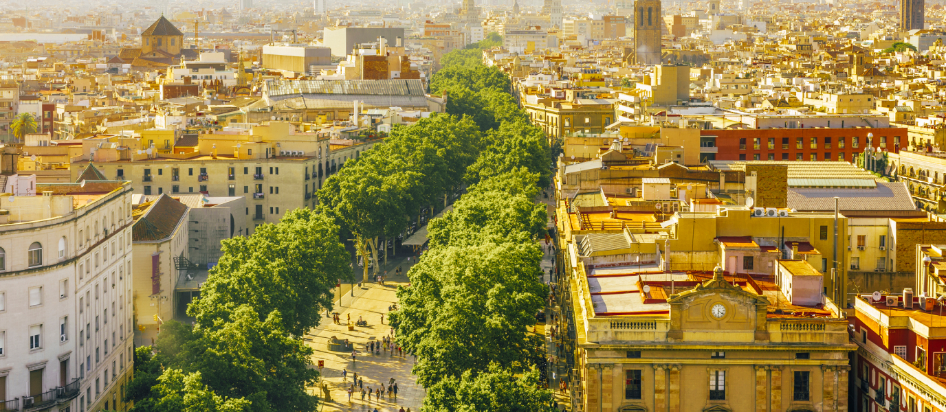 La Rambla, el paseo más emblemático de Barcelona
