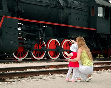 The Museo del Ferrocarril Railway Museum, a romantic day out among trains