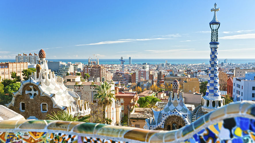 Vistas del Park Güell