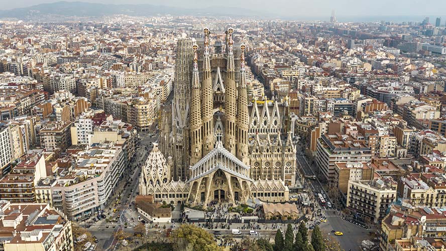 La Sagrada Familia en Barcelona