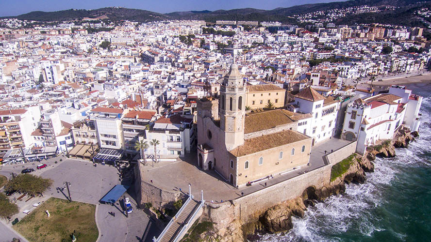 Vista de Sitges