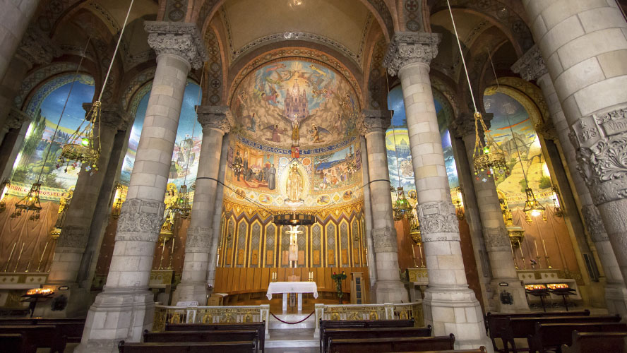 Interior del Templo