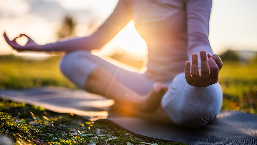 Yoga en el retiro