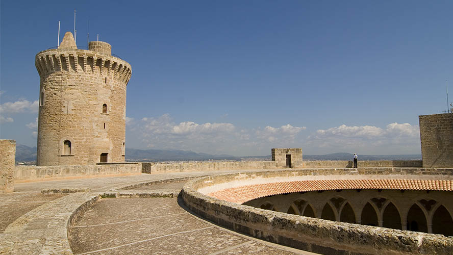 Planta circular del Castell de Bellver