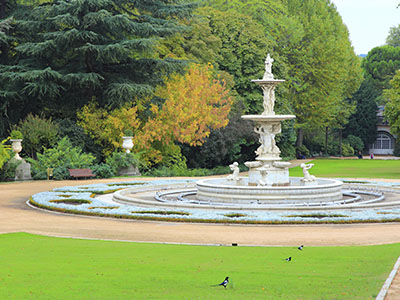 Jardines de Sabatini en Madrid