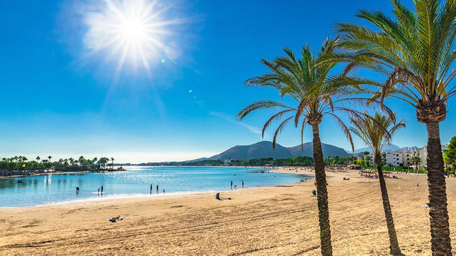 playa de alcudia