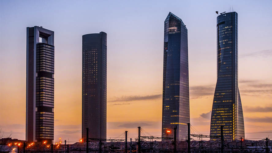 Un vistazo a las 4 torres de Madrid