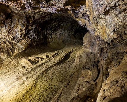 Cueva del Viento, un túnel volcánico laberíntico en Tenerife