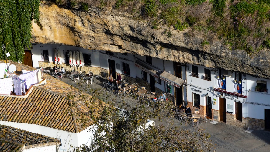Calles cueva de Setenil de las Bodegas