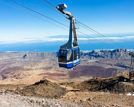 El teleférico del Teide, subida al volcán sagrado de Tenerife