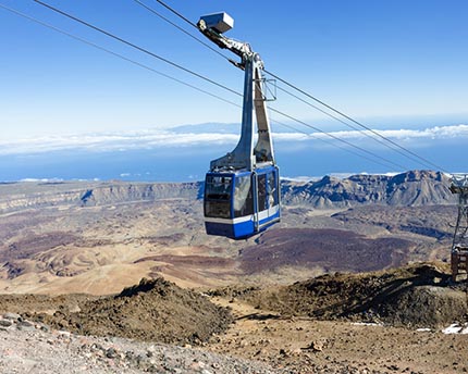 El teleférico del Teide, subida al volcán sagrado de Tenerife