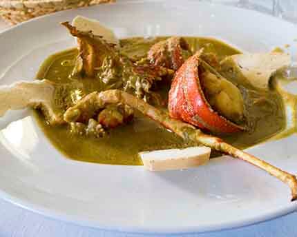 Comida típica de Menorca, el mar en el plato