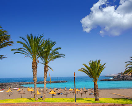 Playa de las Américas, la más animada de Tenerife