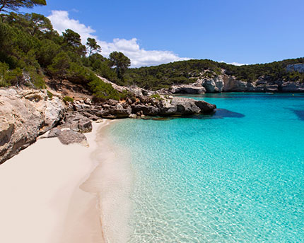 playas menorca