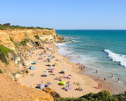 ✓ The coves of Conil de la Frontera