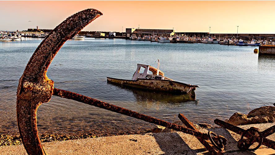 Vistas desde el Puerto de Conil