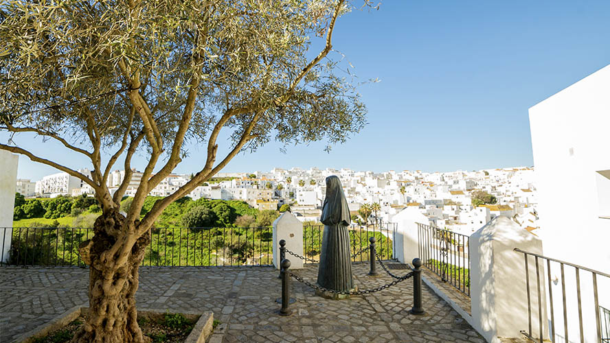 Vistas de Vejer desde el mirado de la Cobijada