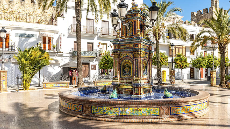 Plaza de España de Vejer de la Frontera