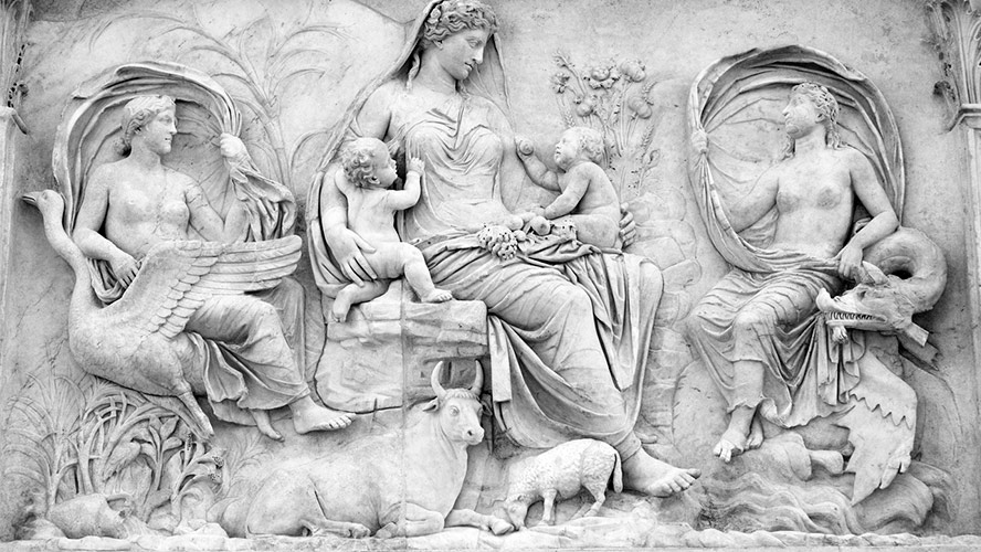 bajorrelieve en Ara Pacis