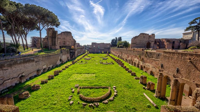 Monte Palatino, el hogar de los emperadores en Roma