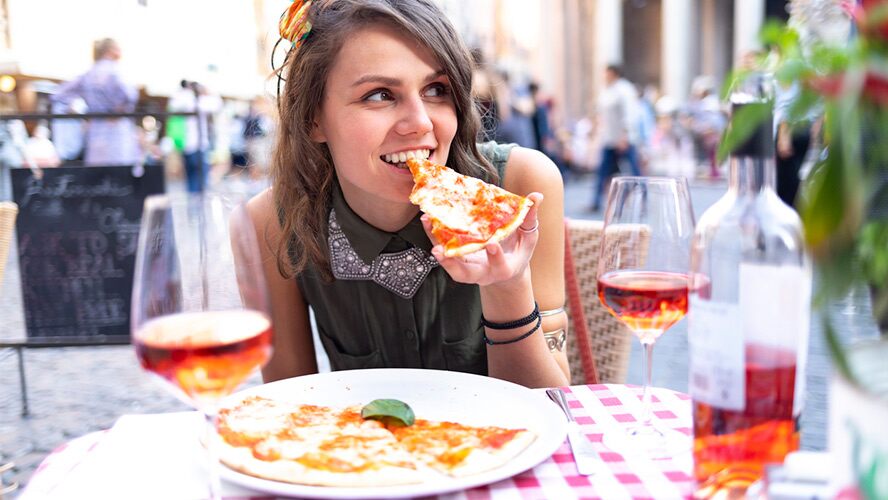 Pizza en Italia