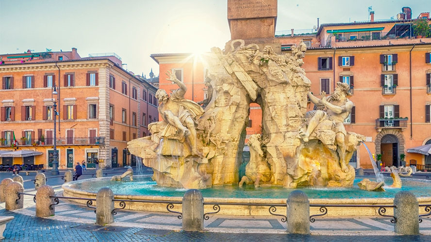 Fontana de los Cuatro Ríos