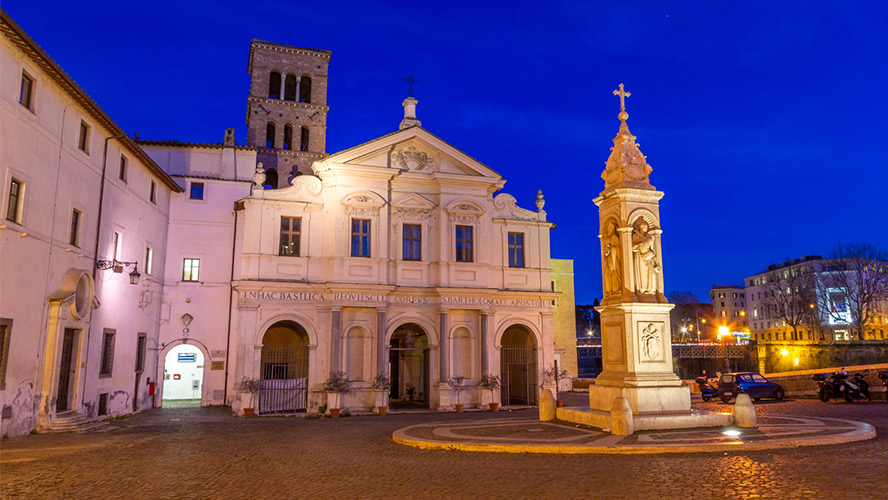 Iglesia de San Bartolome, Tiberina