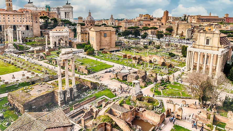 Vista Foro Romano