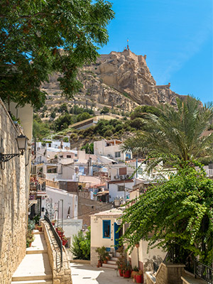 Uno de los rincones del Barrio de Santa Cruz