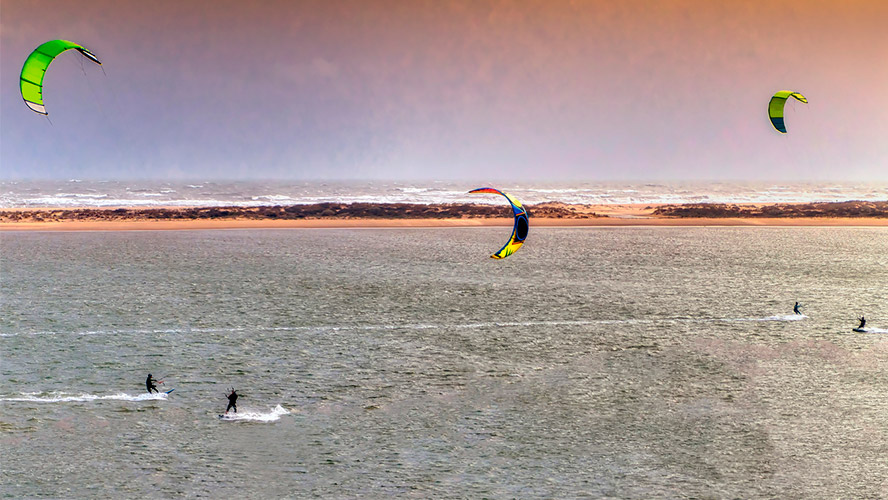 kitesurf en El Portil