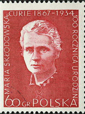 Sello Marie Curie