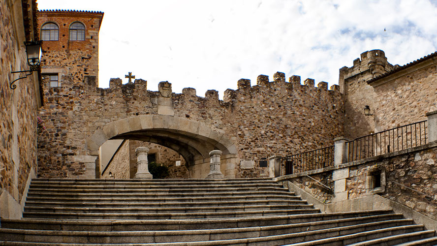 muralla de Cáceres