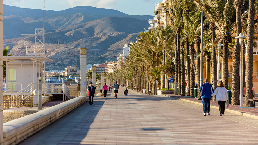 Paseo marítimo Almería