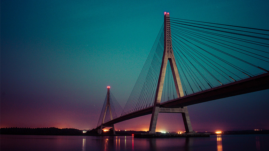 Puente Internacional del Guadiana.