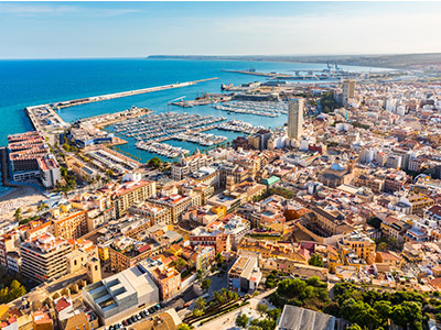 Alicante y el puerto