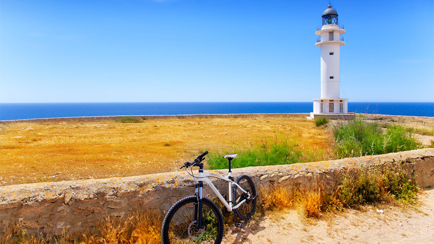 bicicleta en Formentera