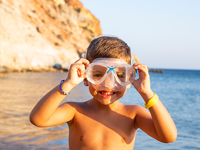 buceo niños en Ibiza