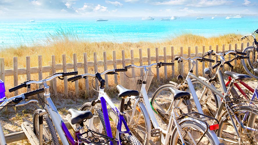 bicis en Formentera